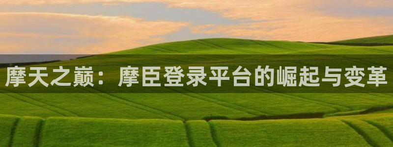 摩登7pg：摩天之巅：摩臣登录平台的崛起与变革